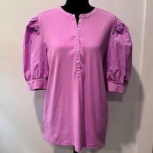 LOFT puff short sleeve